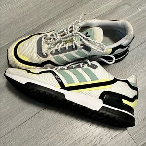 Adidas ZX 750 HD 'White Green Tint' US Mens 11, No Box, Mint Condition